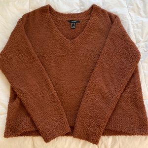 FOREVER 21 TEDDY BEAR SOFT SWEATER